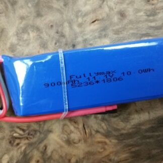 Fullymax 11.1v 3S 900mah 30C lithium polymer battery pack